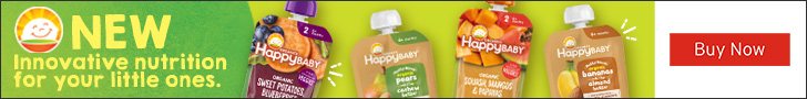Advertisement for DANONE. NEW. Innovative nutrition for your little ones. Buy Now.