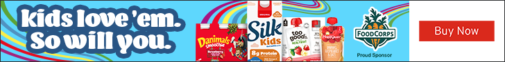 Advertisement for Dannon. Kids love'em. So will you. Buy Now.