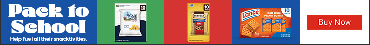 Advertisement for Campbell Soup Company. Pack to School. Help fuel all their snacktivities. Buy Now.