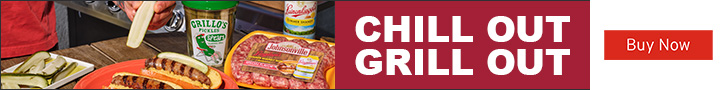 Advertisement for King's Hawaiian. CHILL OUT GRILL OUT. Buy Now.