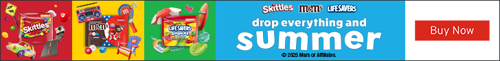 Advertisement for Mars. drop everything and SUMMER. Buy Now.